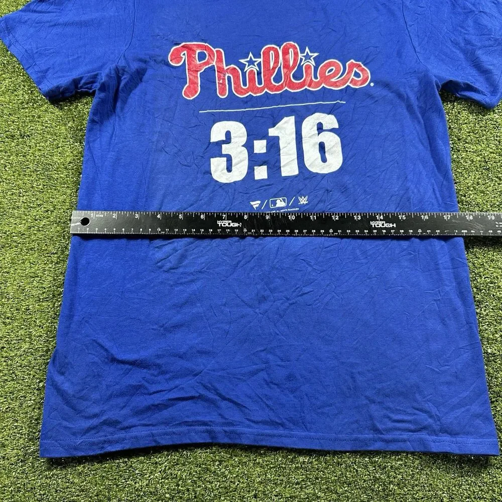 Phillies Tee Shirt By FANATICS SIZE MENS S Short Sleeve NWOT